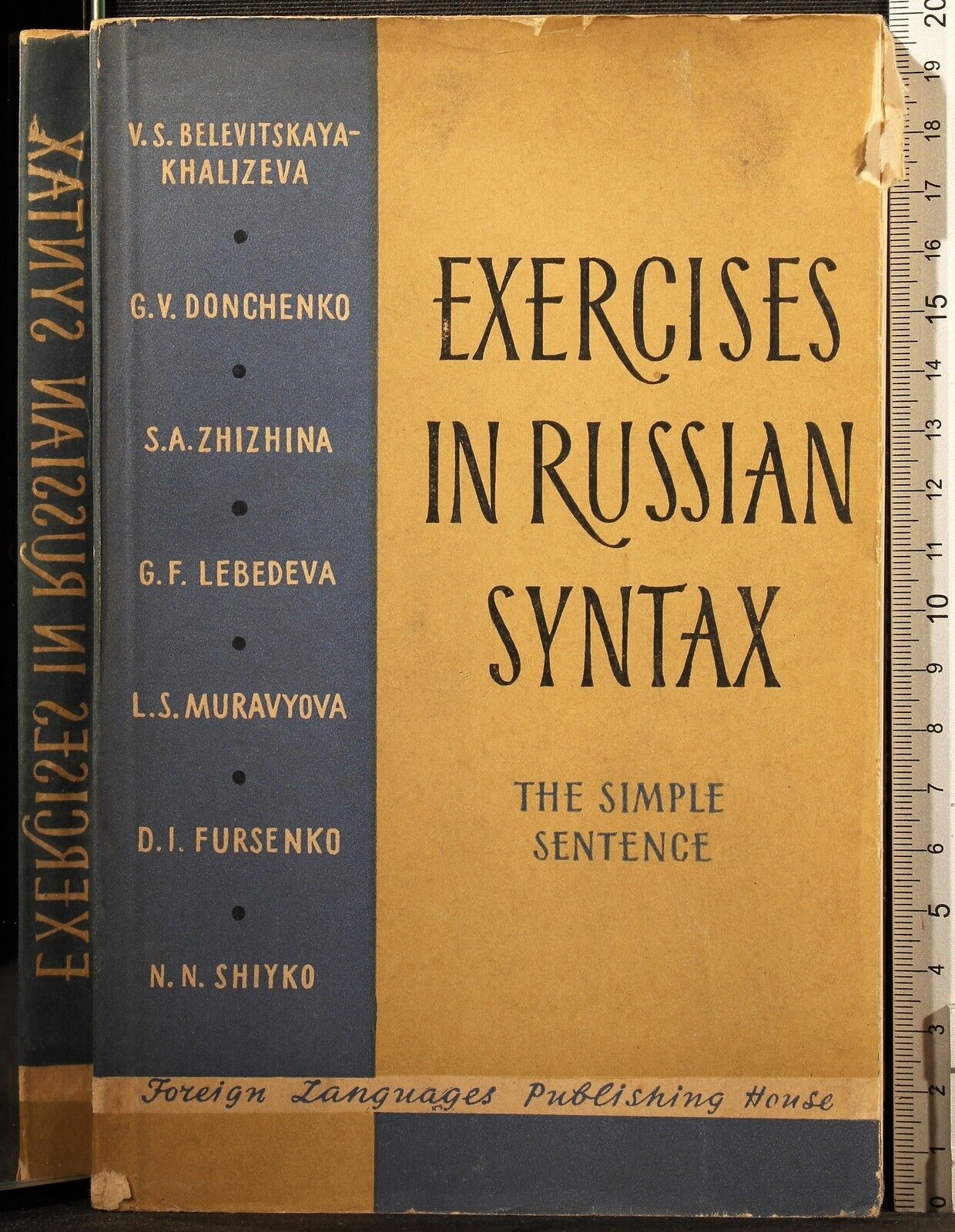 Exercises in russian syntax