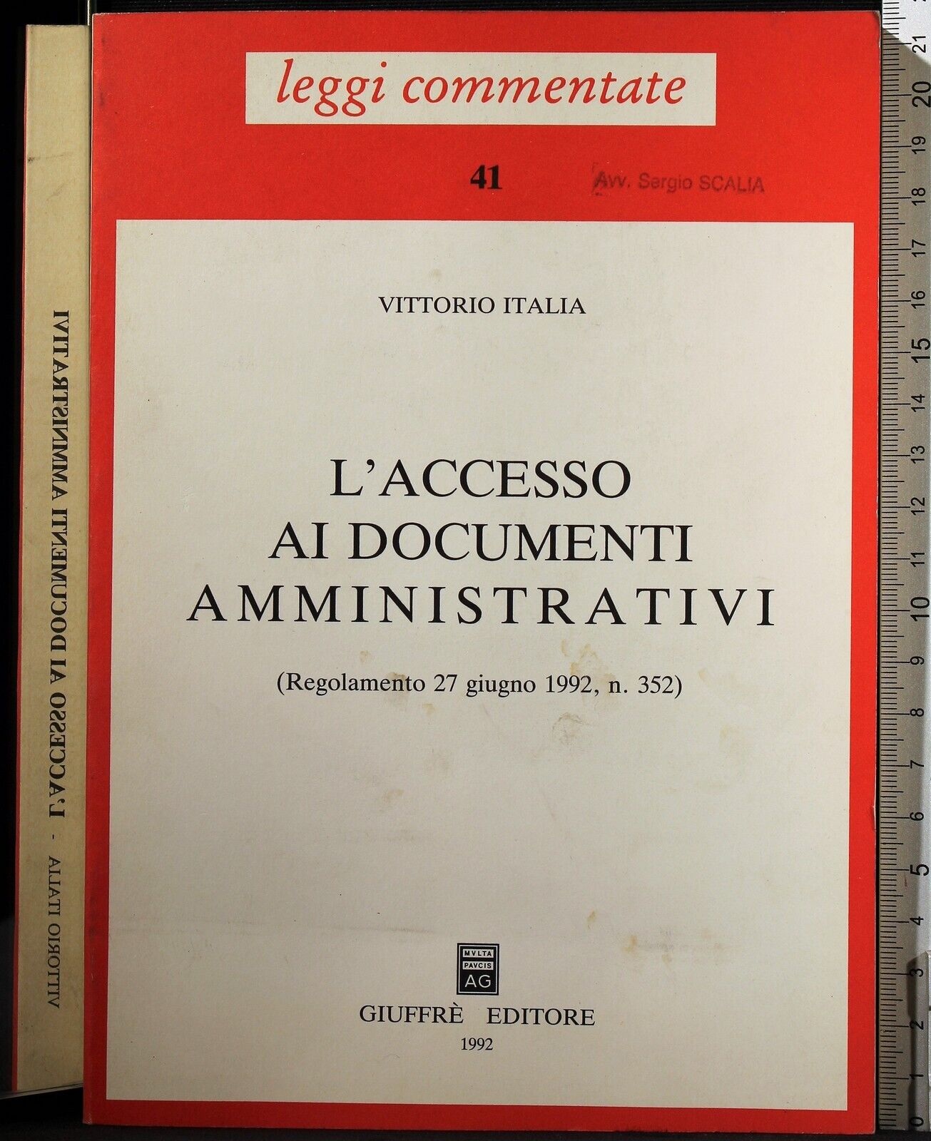 L'accesso ai documenti amministrativi
