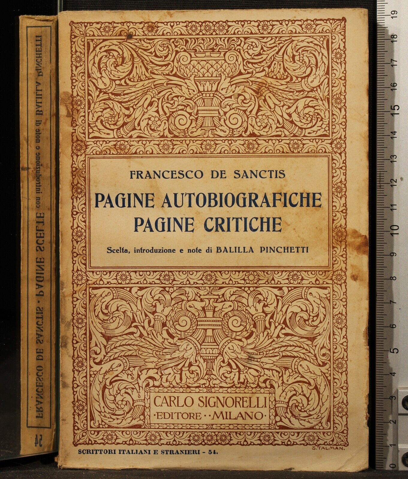 Pagine autobiografiche. Pagine critiche