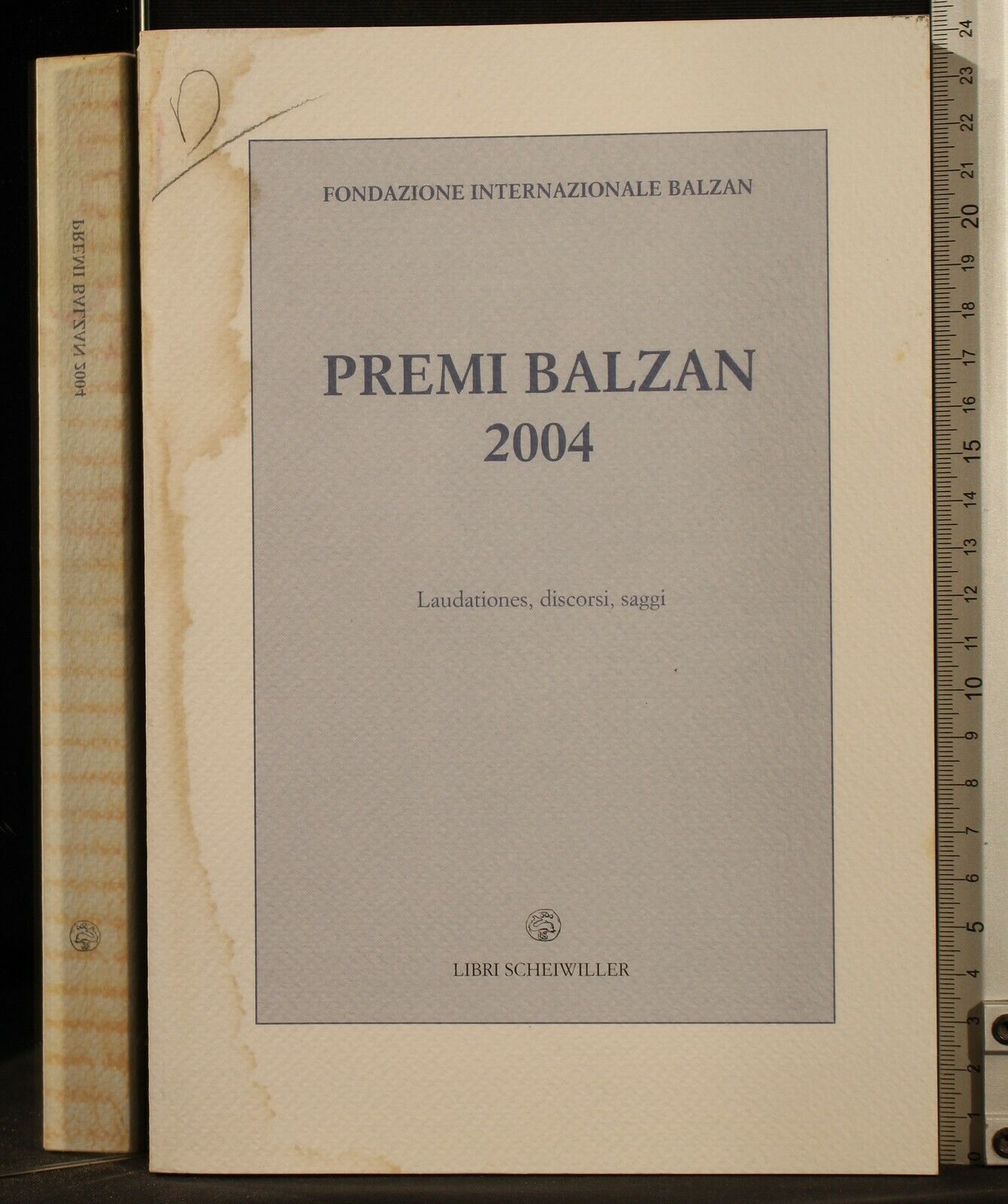 Premi Balzan 2004