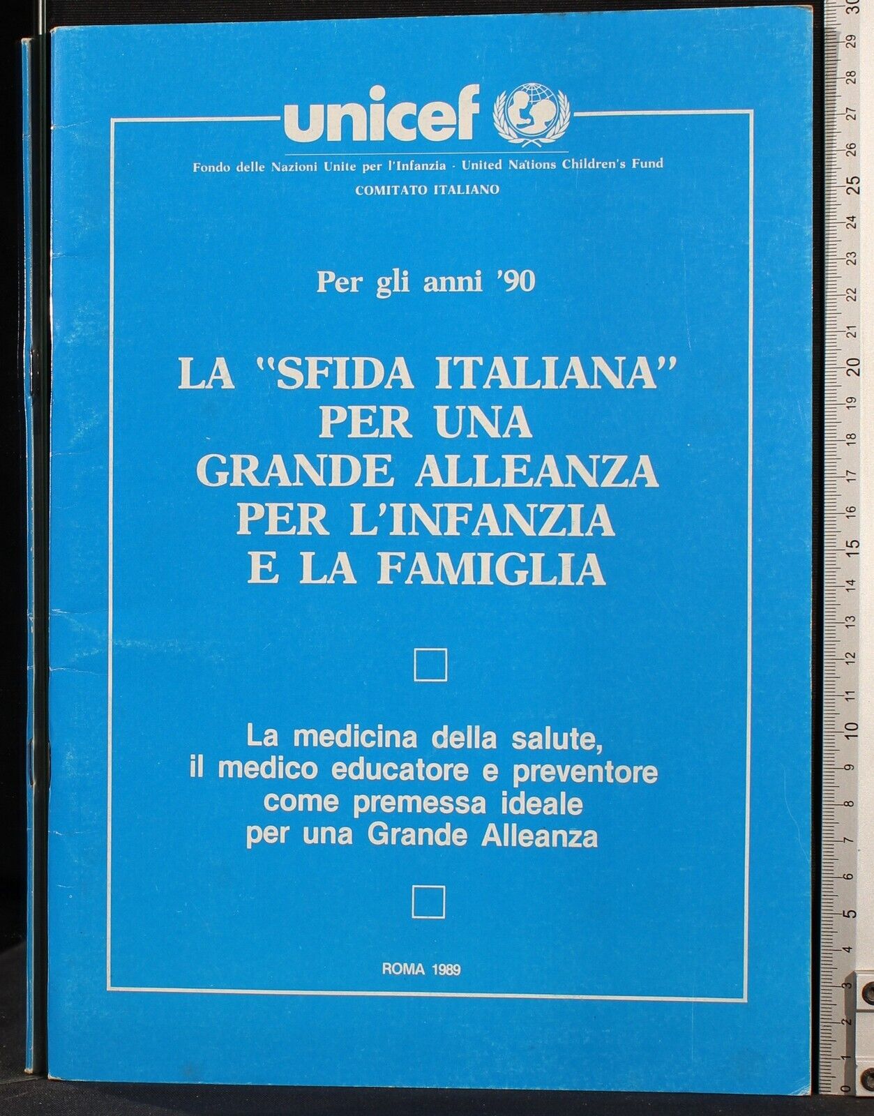 Sfida italiana per una grande alleanza per l'infanzia
