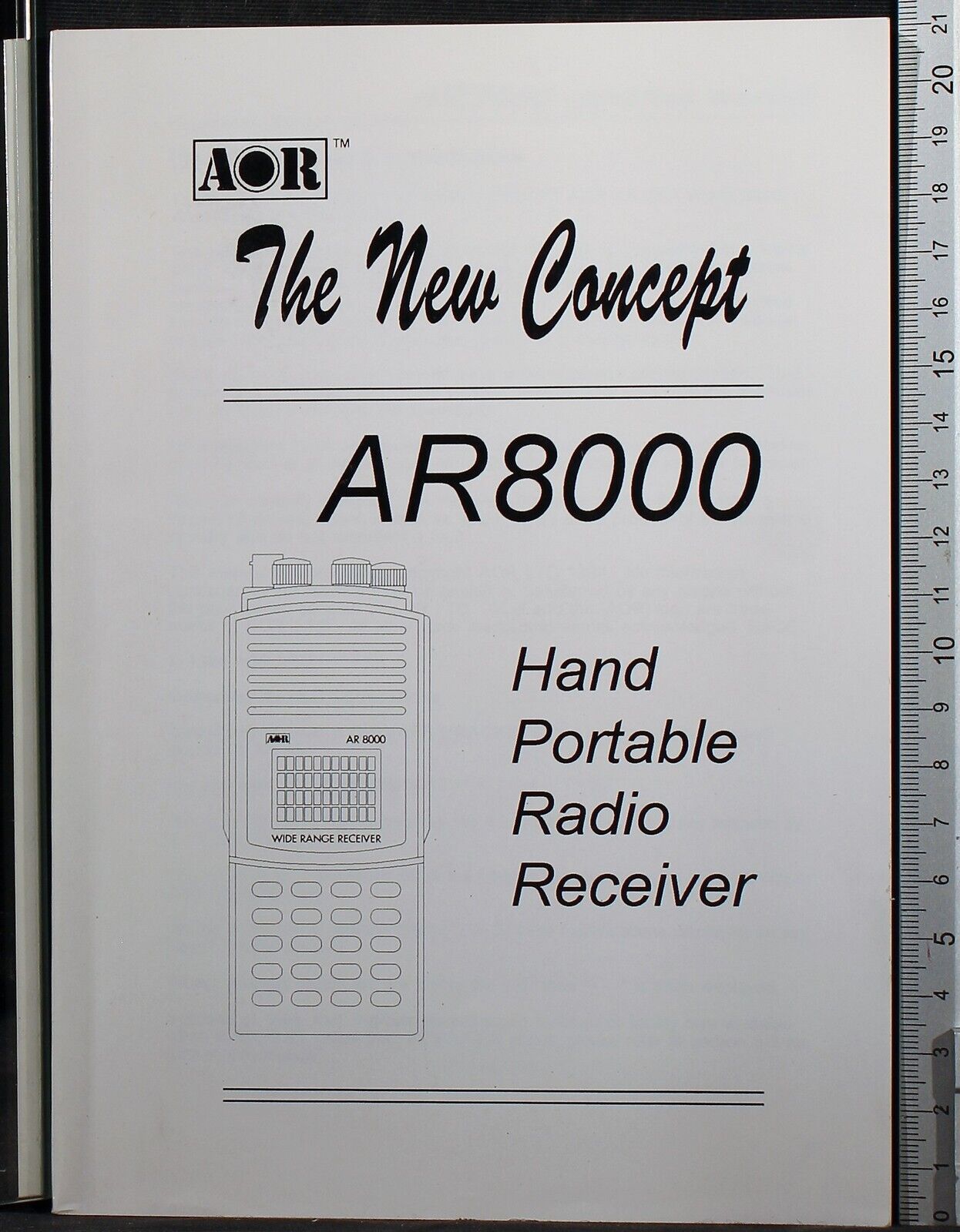 The new concept. AR 8000