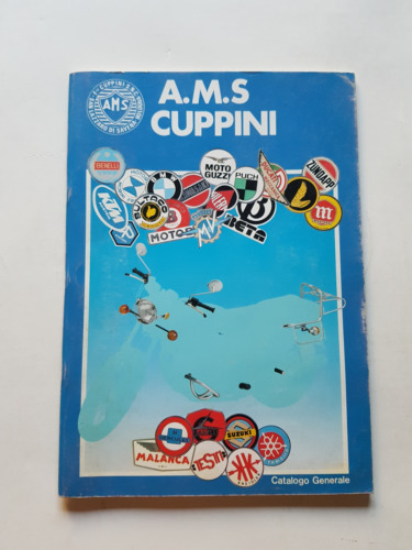 A.M.S. Cuppini catalogo generale accessori moto Vespa Lambretta anni '70