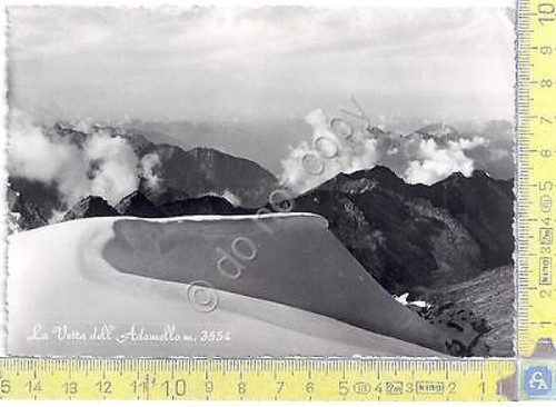 Adamello - Vetta - Timbro Club Alpino Italiano - 1953