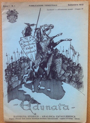Adunata - Rassegna Storico Araldica Cavalleresca - Anno 1 N° …