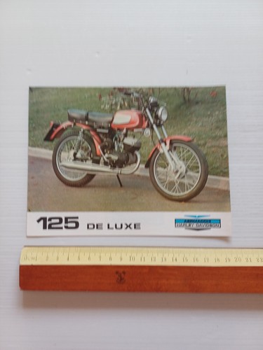 Aermacchi Harley-Davidson 125 R/C - 125 De Luxe 1972 depliant …