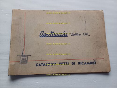 Aermacchi Zeffiro 150 Scooter catalogo ricambi originale