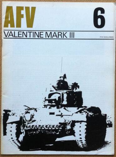 AFV #6 - Valentine Mark III - Profile Publ. '70 …