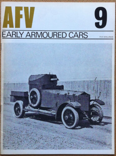 AFV #9 - Early armoured cars - Profile Publ. '70 …