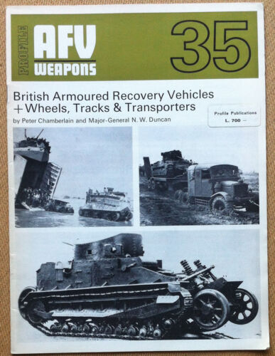 AFV Weapons #35 - British armoured recovery vehicles wheels track …