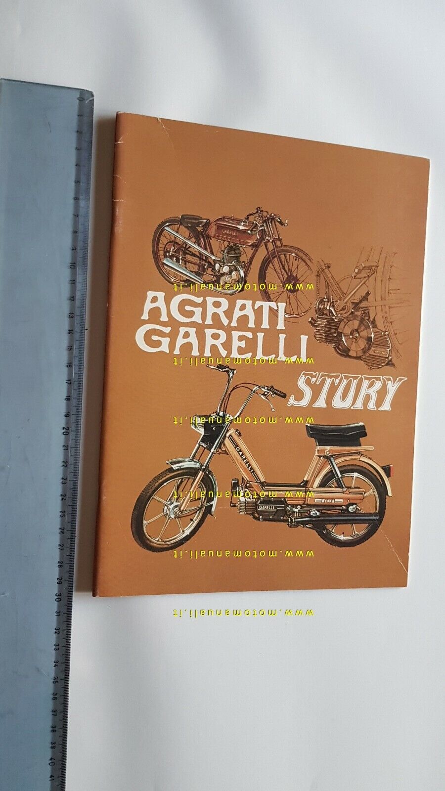 Agrati Garelli Story 1981 presentazione aziendale originale cartella stampa