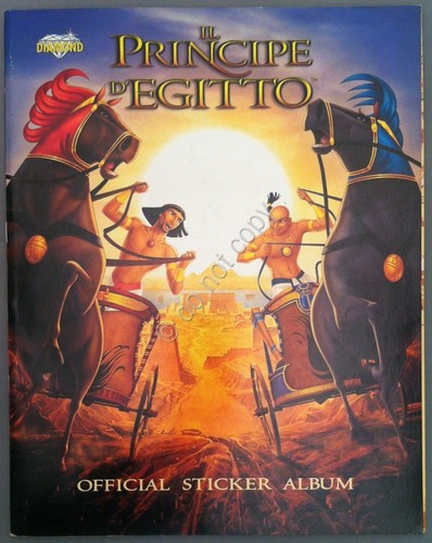Album Figurine - Il Principe d'Egitto - quasi completo