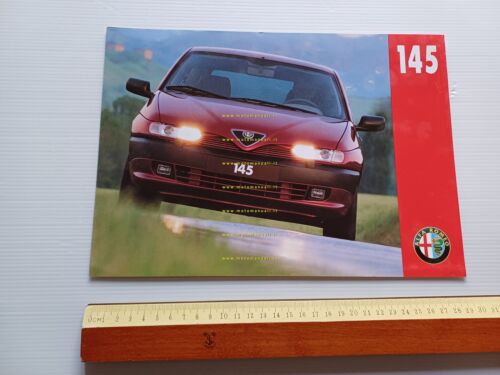 Alfa Romeo 145 modelli 1994-95 depliant originale italiano