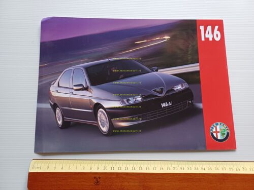 Alfa Romeo 146 modelli 1997-98 depliant italiano originale