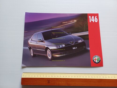 Alfa Romeo 146 modelli 1998 depliant italiano originale