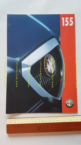 Alfa Romeo 155 1996 depliant originale OLANDESE brochure DUTCH text