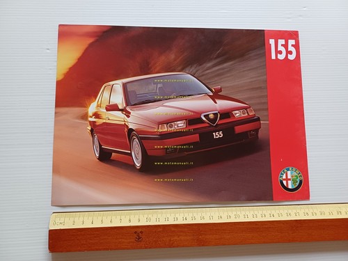 Alfa Romeo 155 modelli 1996 depliant italiano originale