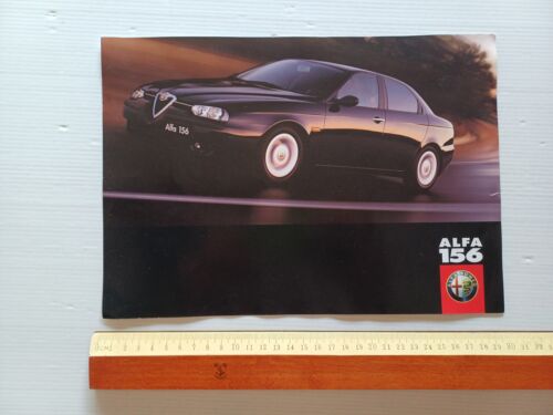 Alfa Romeo 156 1997 depliant originale italiano