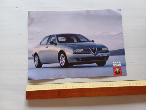 Alfa Romeo 156 1999 depliant originale italiano