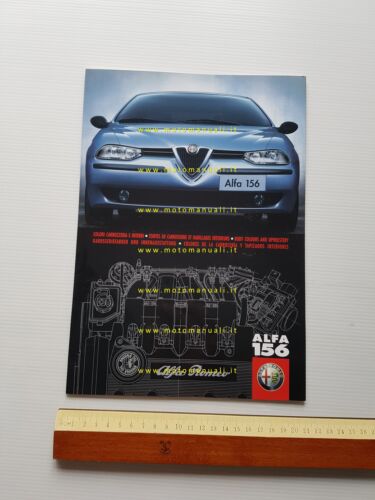 ALFA ROMEO 156 cartella colori + colori interni 1997 depliant …