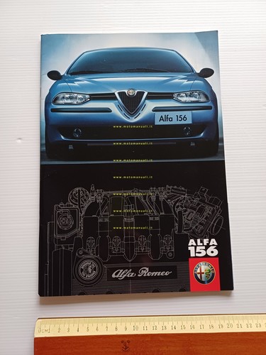 Alfa Romeo 156 modelli 1999 depliant italiano originale