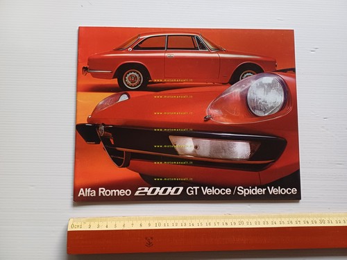 Alfa Romeo 2000 GT Veloce - 2000 Spider Veloce 1971 …