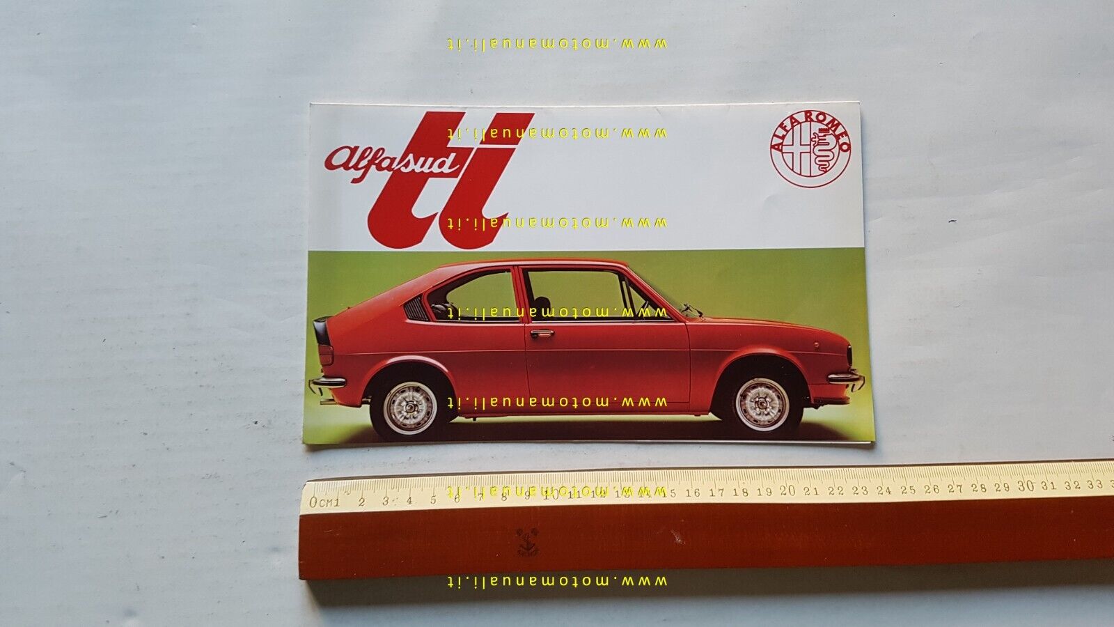 Alfa Romeo Alfasud TI depliant originale italiano