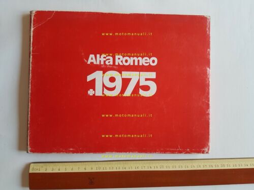 Alfa Romeo Alfetta 1.6 - Alfasud L Cartella Stampa 1975 …