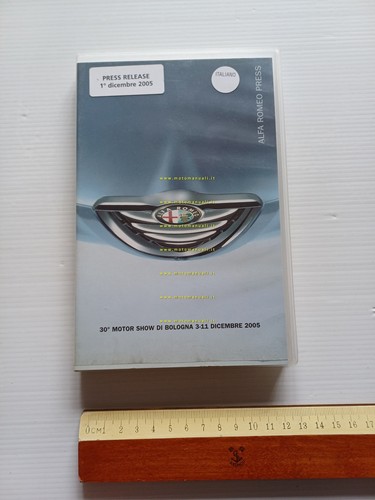 Alfa Romeo Motor Show Bologna 2005 cartella stampa originale