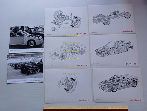 Alfa Romeo R.Z. 1992 lotto 2 foto 6 tavole da …