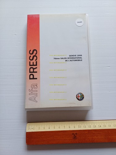 Alfa Romeo Salone Internazionale Auto Geneve 2006 cartella stampa originale