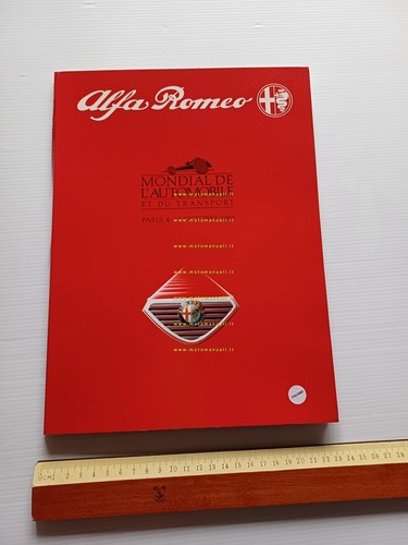 Alfa Romeo Salone Internazionale dell'Auto Paris 1990 cartella stampa originale
