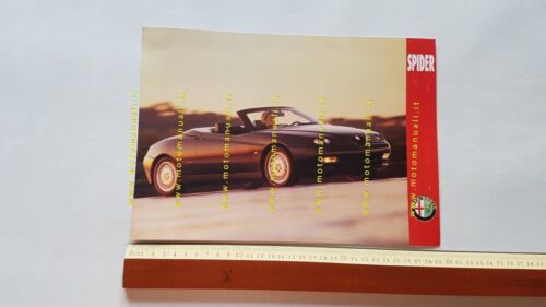 Alfa Romeo Spider 2.0 T.S. - 3.0 V6 1997 depliant …