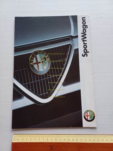 Alfa Romeo Sportwagon modelli 1994 depliant originale italiano