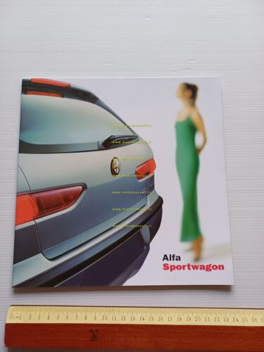 Alfa Romeo Sportwagon modelli 2001 depliant originale italiano