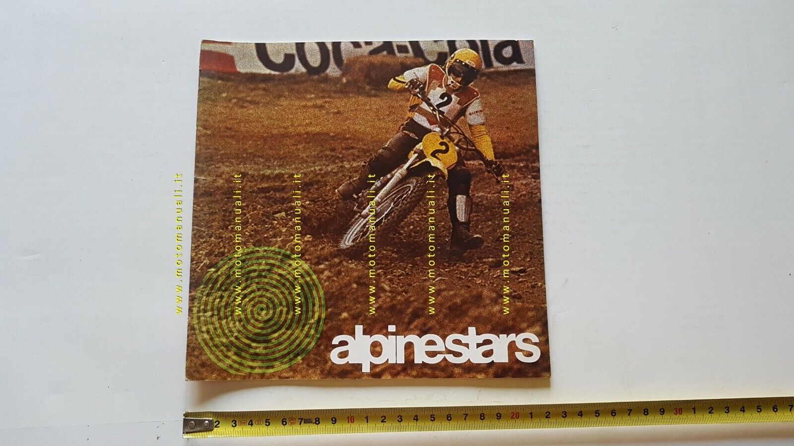 Alpinestars produzione stivali cross regolarit depliant anni 70 catalogo