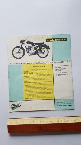 Alpino 175 4T depliant originale italiano