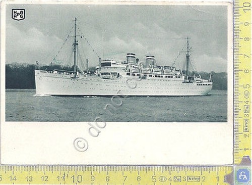 Amburgo - American Line - Motonave Milwaukee - Ship - …