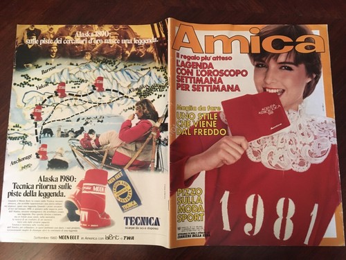 Amica Rivista Magazine 13 Gennaio 1981 n.1/2 Costanzo Girardot