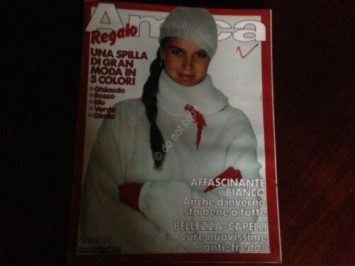 Amica Rivista Magazine 2 Dicembre 1980 n.49 Vanessa Redgrave