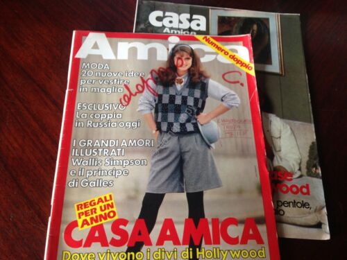 Amica Rivista Magazine 2 Settembre 1980 n.36 con Casa Amica …