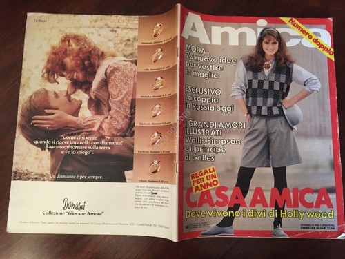 Amica Rivista Magazine 2 Settembre1980 n.36 Edoardo e Wallis