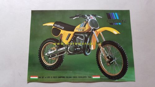 Ancillotti CRH 3 250 cross 1980 depliant originale brochure