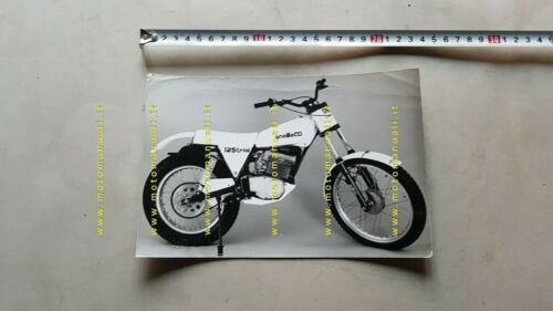 Ancillotti CT 125 Trial 1977 foto cartella stampa originale no …