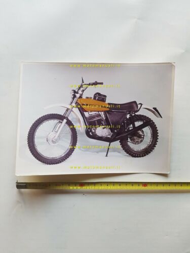 Ancillotti Scarab 125 C Regolarità 1973 foto stampa originale moto …