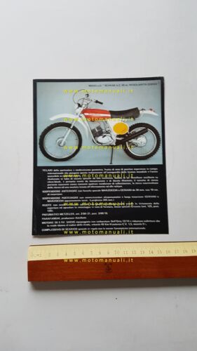 Ancillotti Scarab AC 50 Regolarit Codice depliant originale italiano