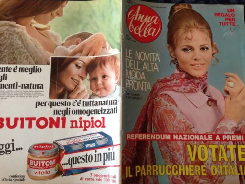 Annabella Rivista Magazine 1 Maggio 1969 n.18 A. Nazzari B. …