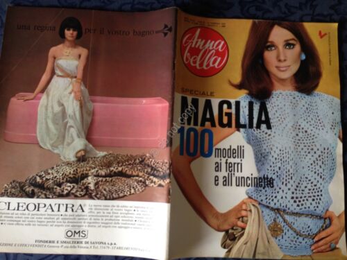 Annabella Rivista Magazine 10 Febbraio 1966 n.6 Sergio Fantoni Inserto …