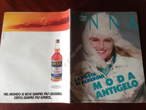 Annabella Rivista Magazine 10 Gennaio 1987 n.1/2 Pierre Cosso Margherita …
