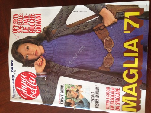 Annabella Rivista Magazine 10 Novembre 1970 N. 45 Aga Khan …